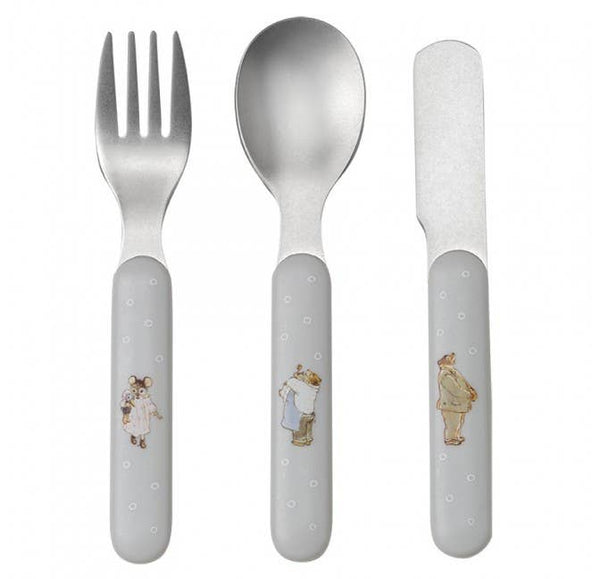 Babyware: Cutlery Set, Plastic and Stainless Steel