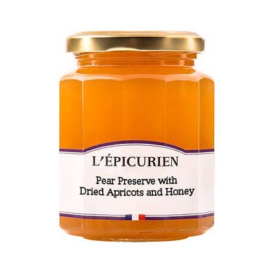 L'Epicurien Pear Jam With Apricots & Honey - 11.3oz