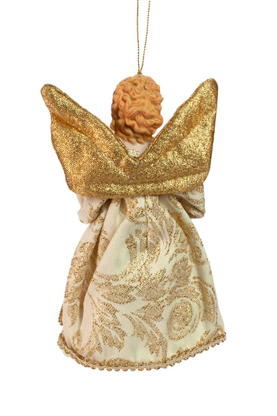 Ornament, Gold Angel