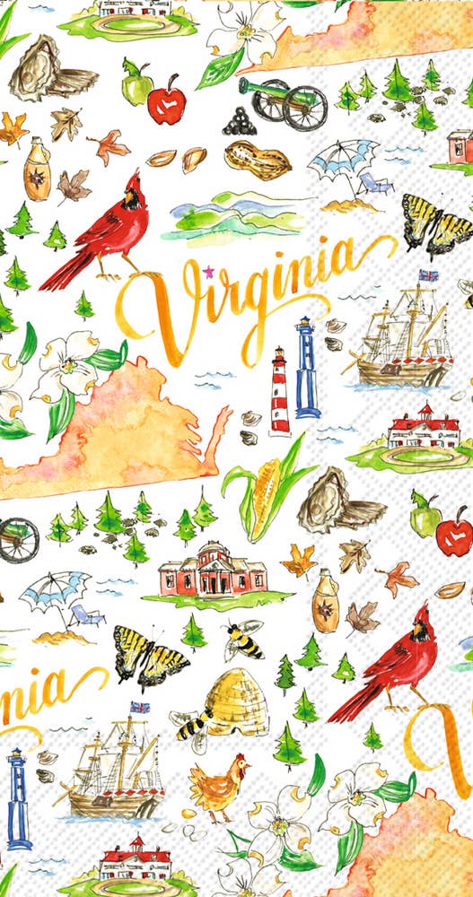Virginia Guest Napkins