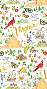 Virginia Guest Napkins