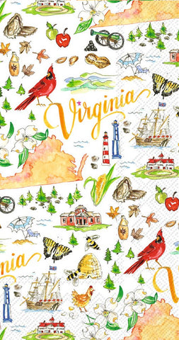Virginia Guest Napkins