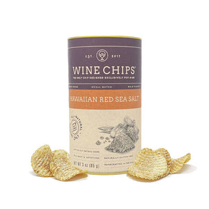 Wine Chips, Hawaiian Red Sea Salt
