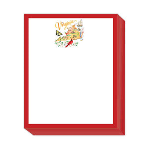 Notepad, Virginia Handpainted Icons Stack Pad