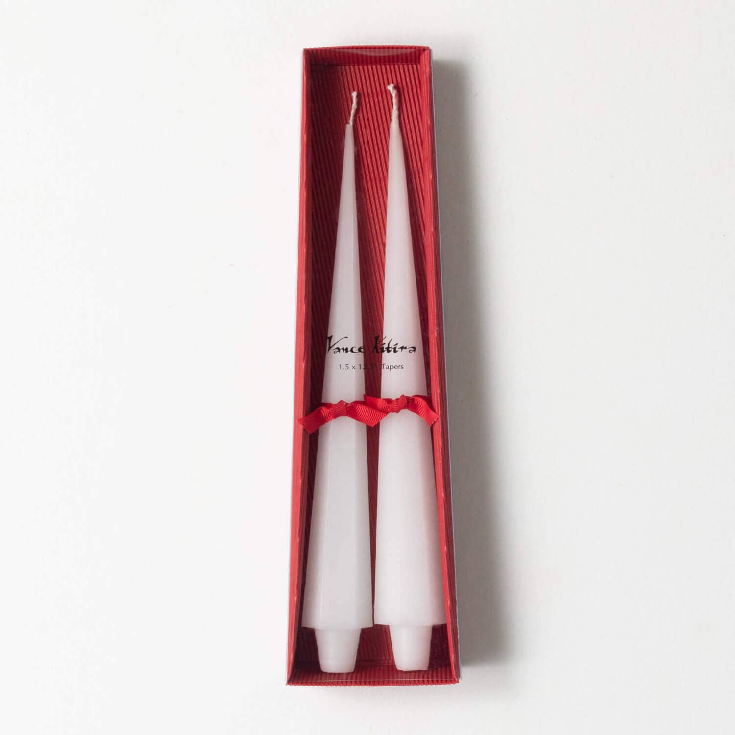 Taper Set, Snow White Boxed