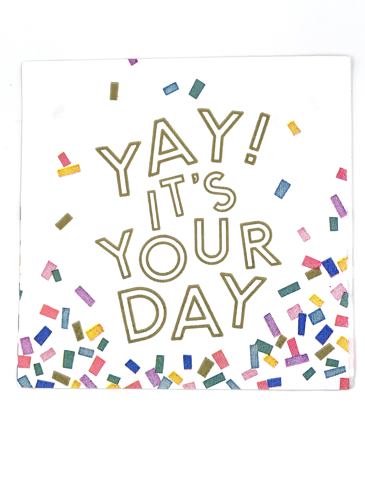 Napkins, Cocktail, YAY It's Your Day