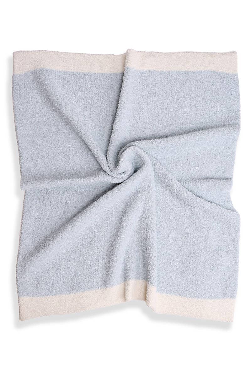 Blanket, Children's Luxury Soft Throw, Blue