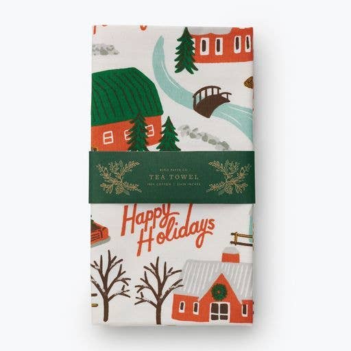 Tea Towel, Christmas Tree Farm