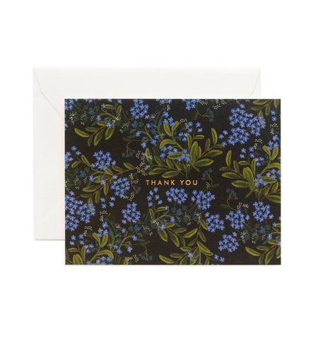Boxed Set of Cornflower Thank You Cards