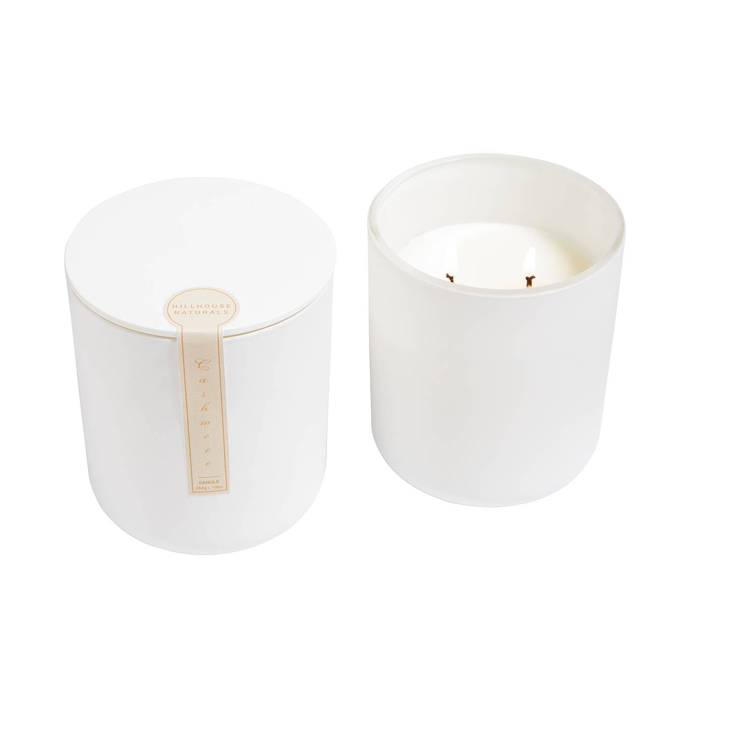 Cashmere 2Wick Candle w/ Lid 10oz