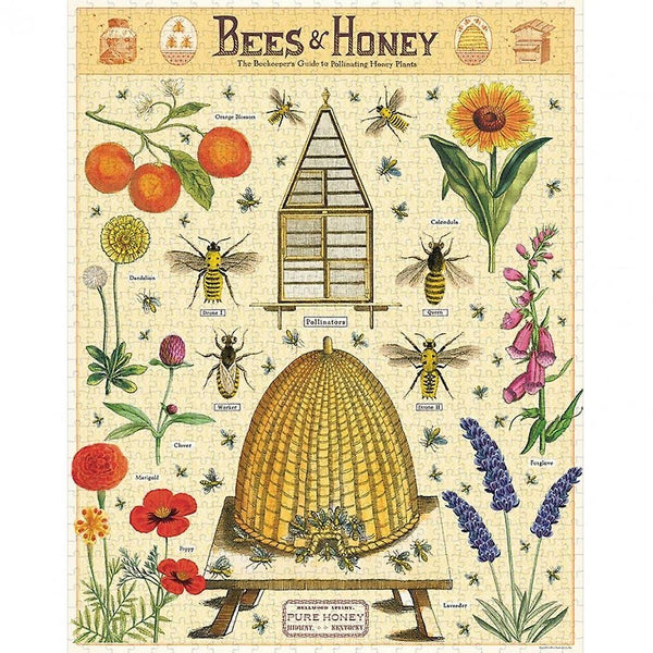 Puzzle, 1000pc Bees & Honey