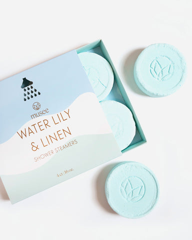 Shower Steamers, Water Lily & Linen