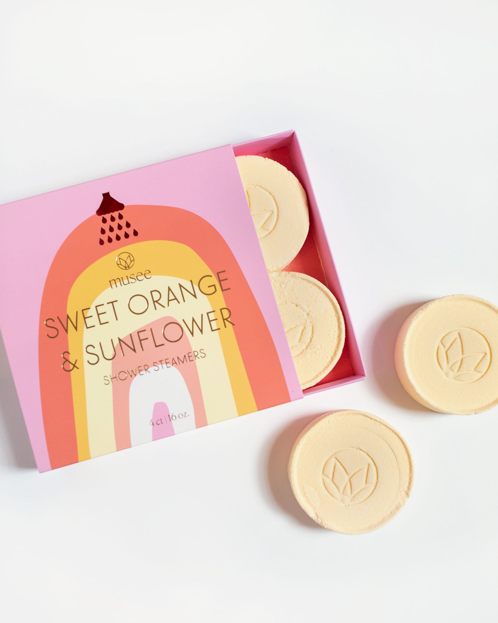 Shower Steamers, Sweet Orange & Sunflower