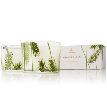 Frasier Fir Pine Needle Candle Set
