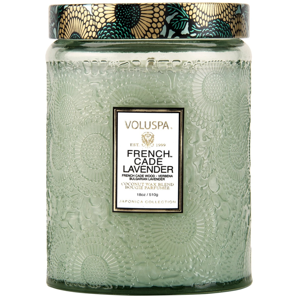 Voluspa Candle, 18oz Jar French Cade Lavender