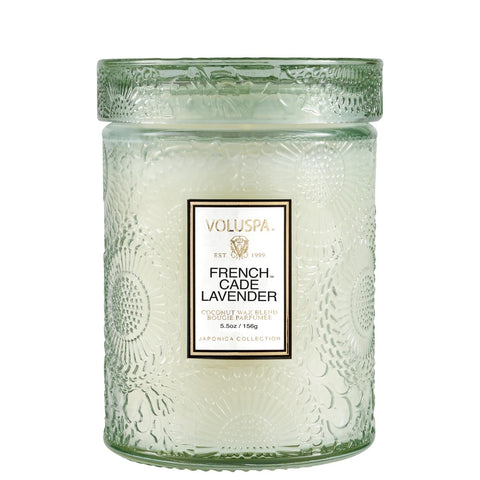 Voluspa Candle, 5.5oz Jar French Cade Lavender