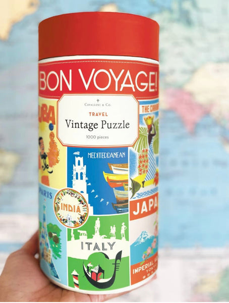 Puzzle, 1000pc Vintage Travel