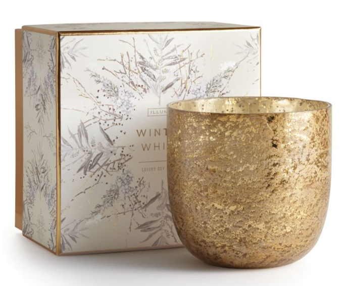 Winter White Luxe Candle, Lg